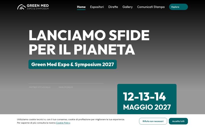 Screenshot of greenmedsymposium.it