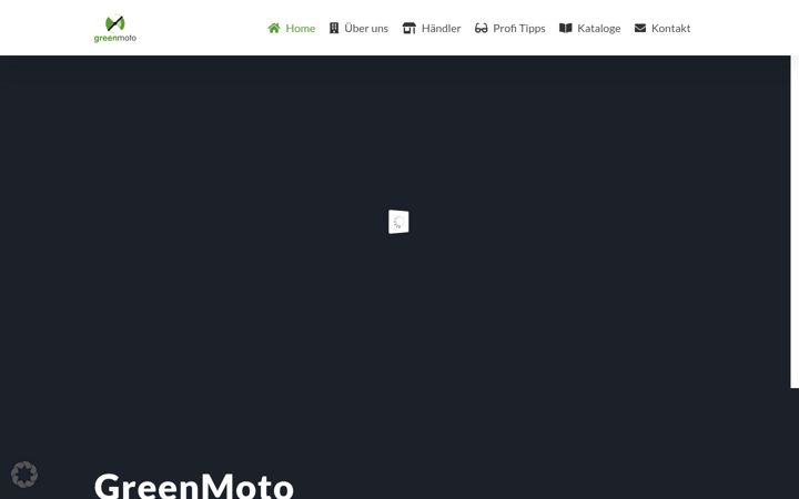 Screenshot of greenmoto.de