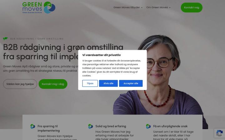 Screenshot of greenmoves.dk