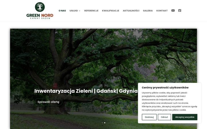 Screenshot of greennord.pl