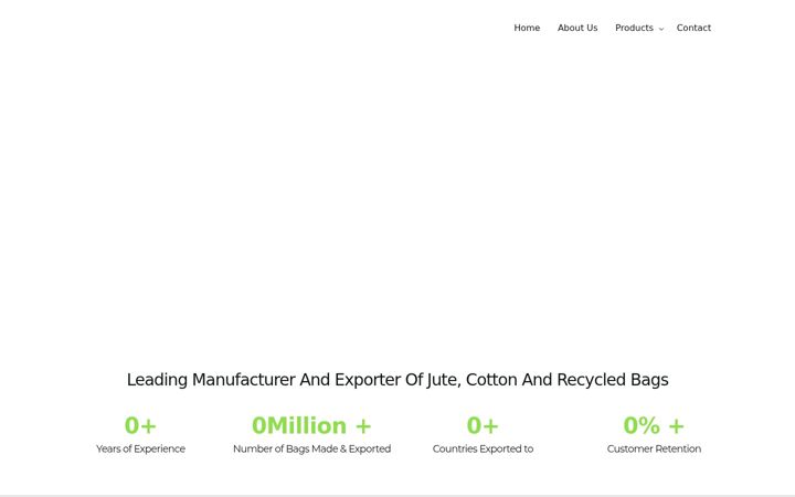 Screenshot of greenologybags.com