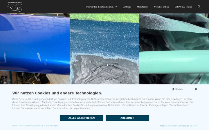 Screenshot of greenpackaging.info