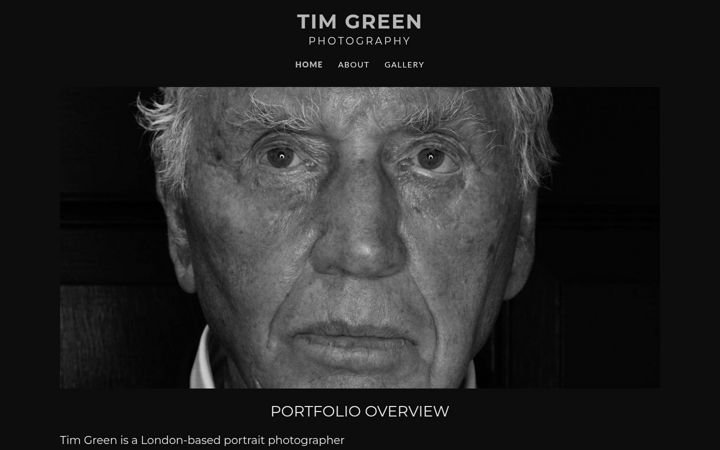 Screenshot of greenphoto.com