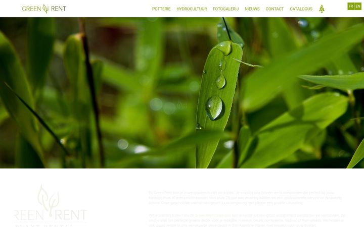 Screenshot of greenrent.be
