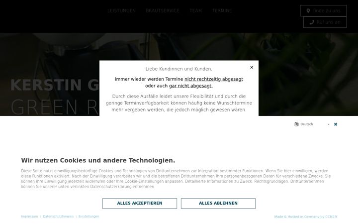 Screenshot of greenroom-haarmonie.de
