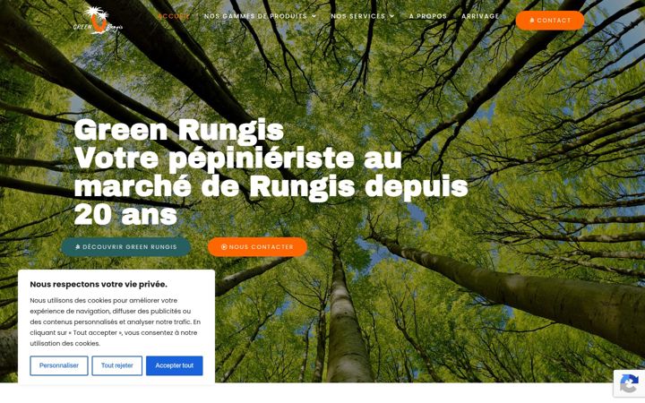 Screenshot of greenrungis.fr