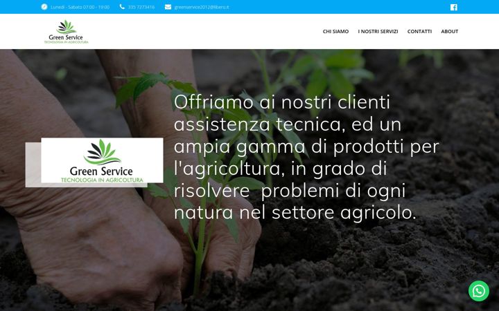 Screenshot of greenservicebn.it