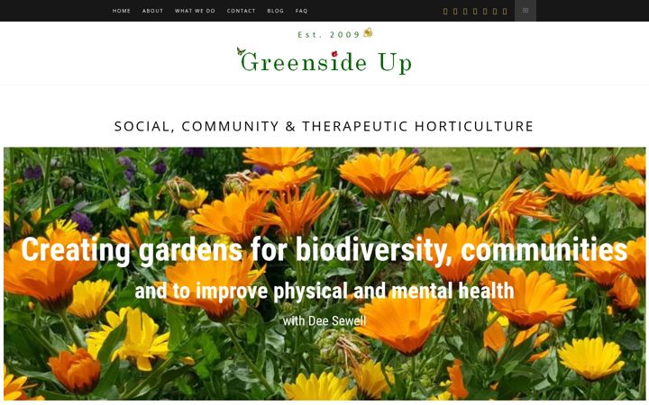 Screenshot of greensideup.eu