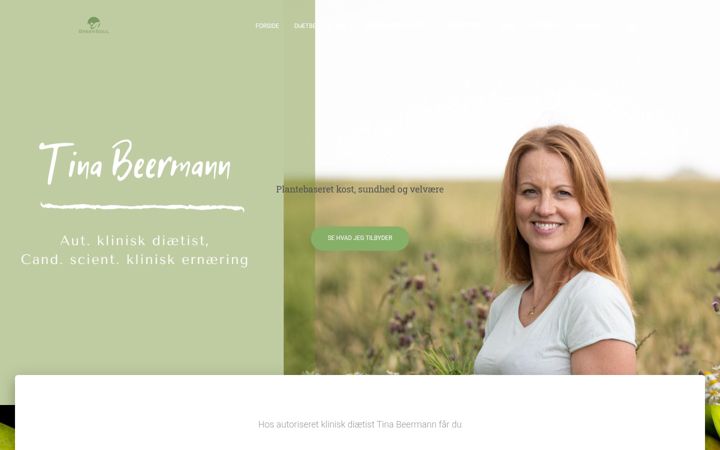 Screenshot of greensoul.dk