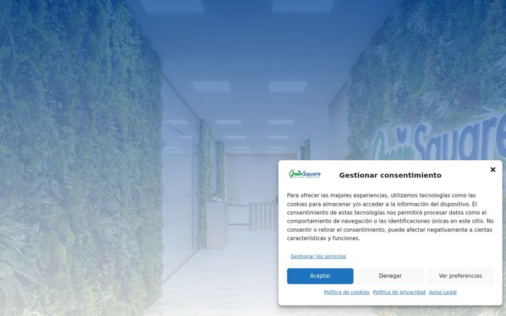 Screenshot of greensquare.es
