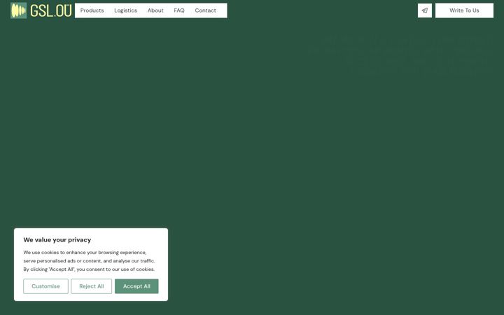 Screenshot of greenssolutionltd.com