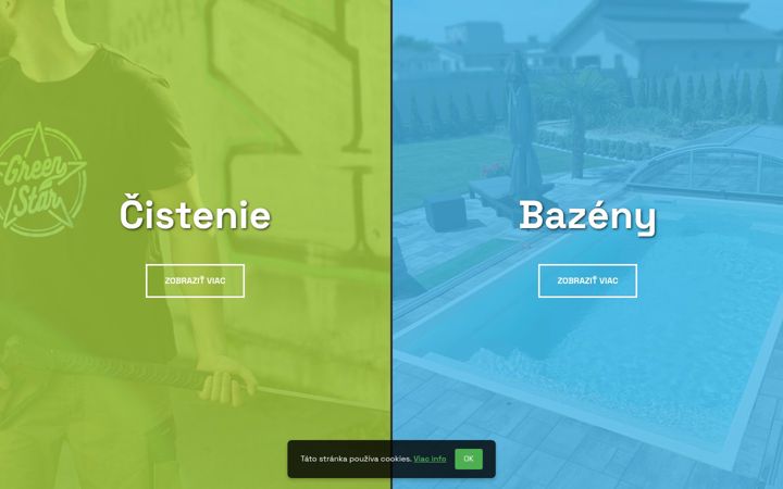 Screenshot of greenstar.sk