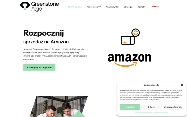 Screenshot of greenstone-algo.com