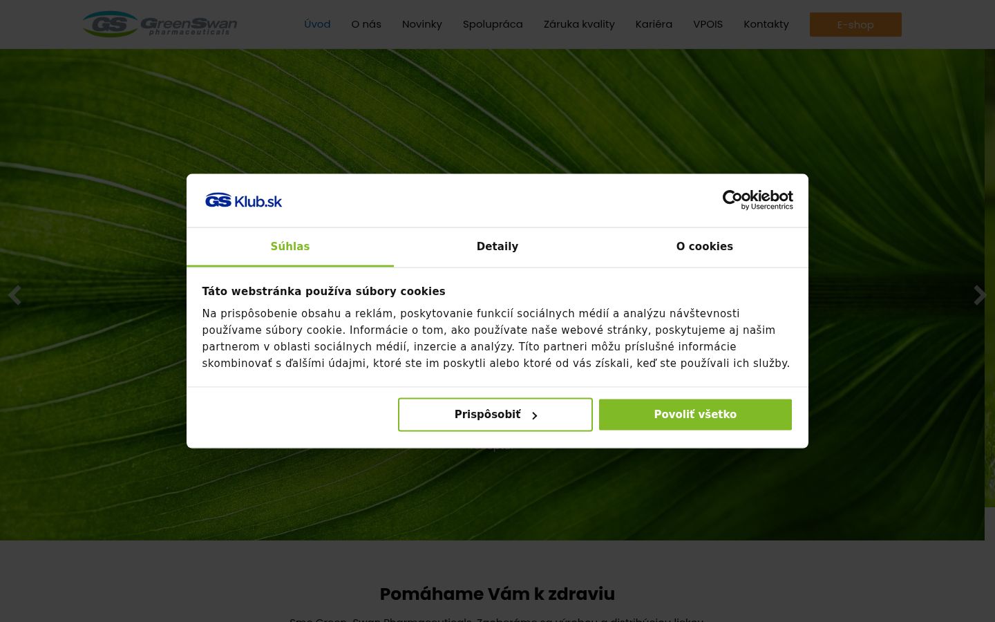 Snímek obrazovky baneru souhlasu zobrazeného před jakoukoli interakcí