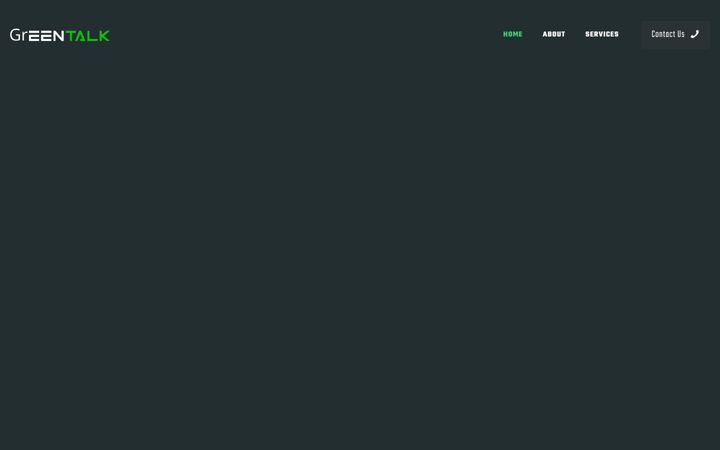 Screenshot of greentalk.africa