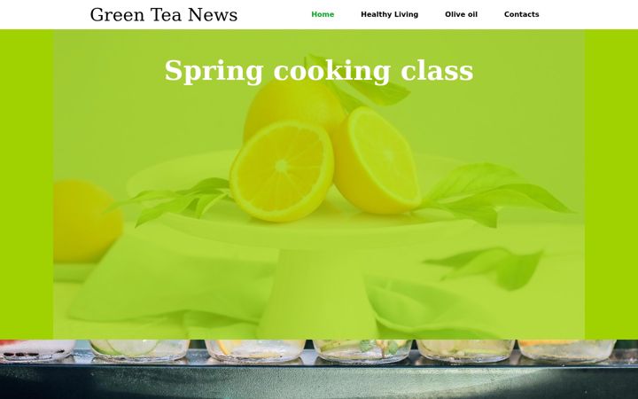 Captura de ecrã de greenteanews.com
