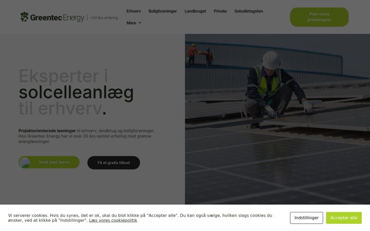 Screenshot of greentec-energy.dk
