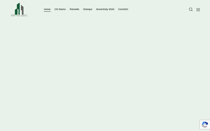 Screenshot of greentechindustry.it