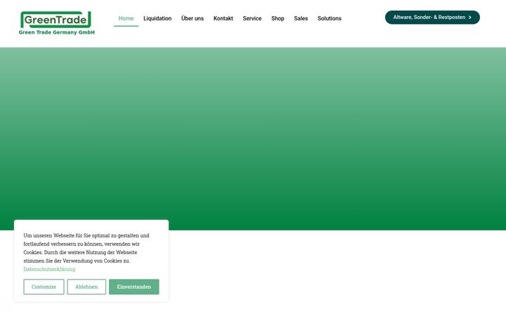 Screenshot of greentg.de