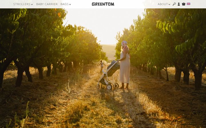 Screenshot of greentom.com