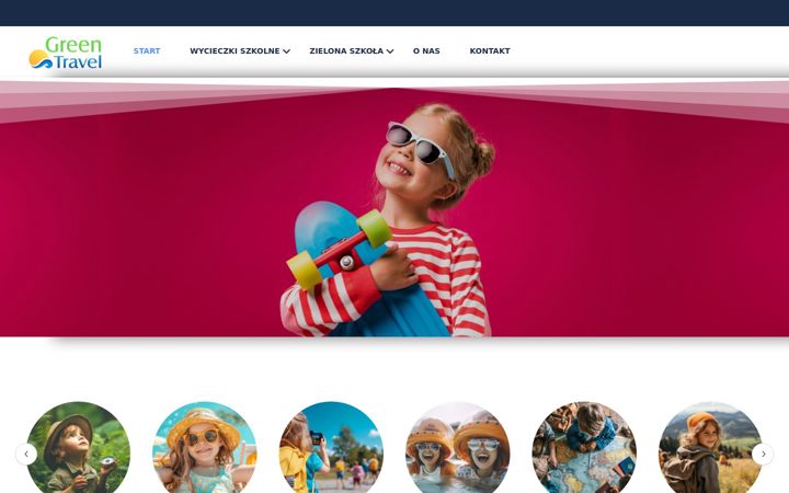 Screenshot of greentravel.com.pl