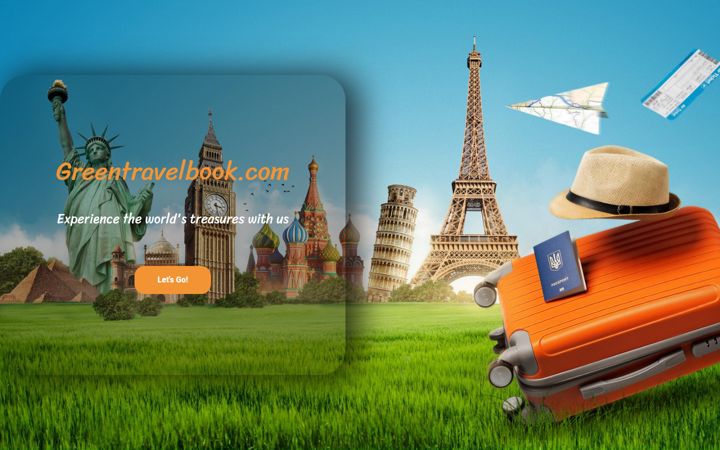 Screenshot of greentravelbook.com