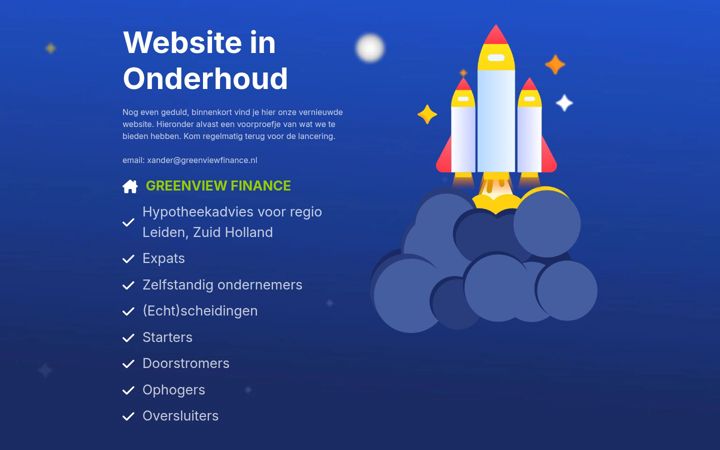 Screenshot of greenviewfinance.nl