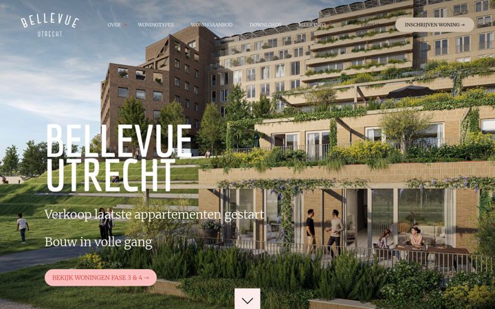 Screenshot of greenville-utrecht.nl