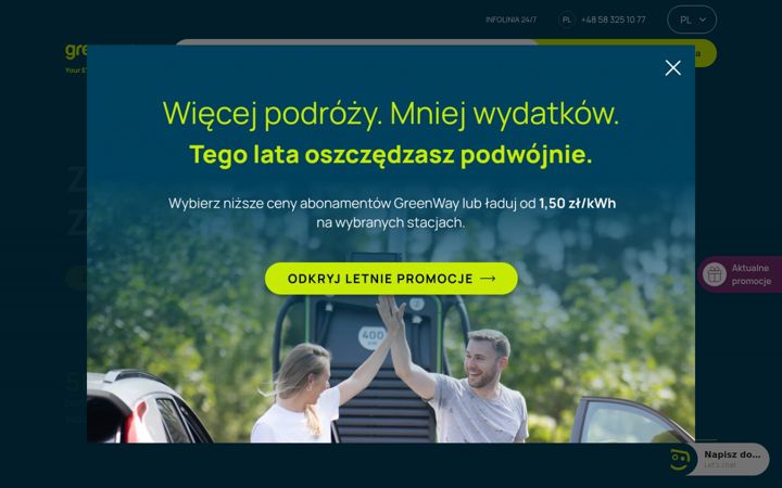 Screenshot of greenwaypolska.pl