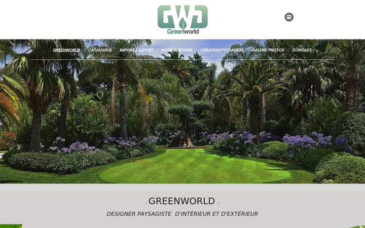 Screenshot of greenworld-gwd-83.com