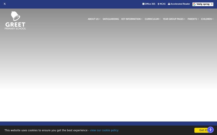 Screenshot of greet.bham.sch.uk