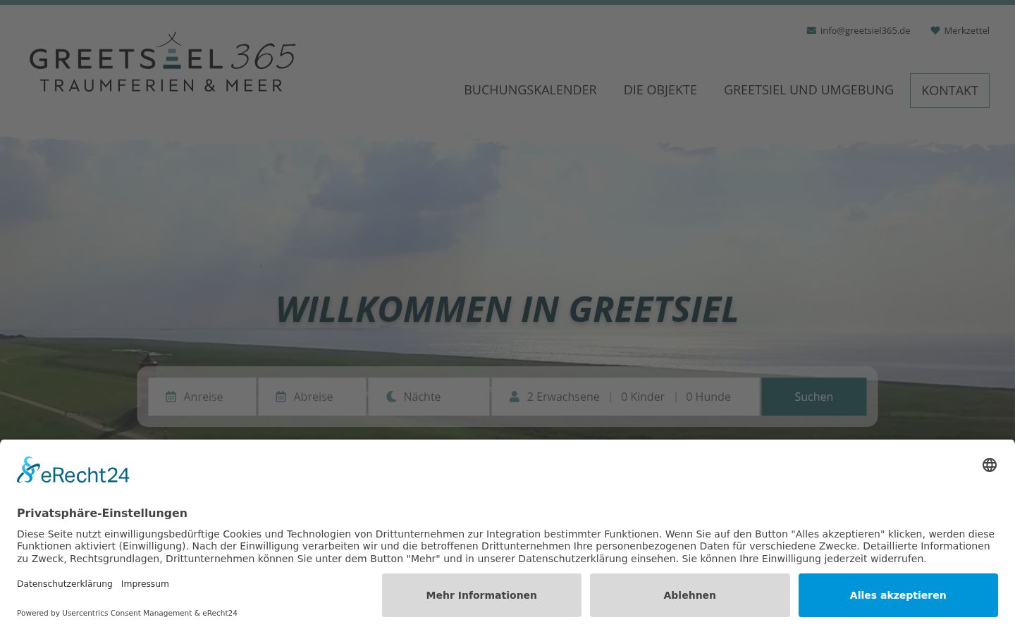Screenshot tal-banner tal-kunsens muri qabel kwalunkwe interazzjoni