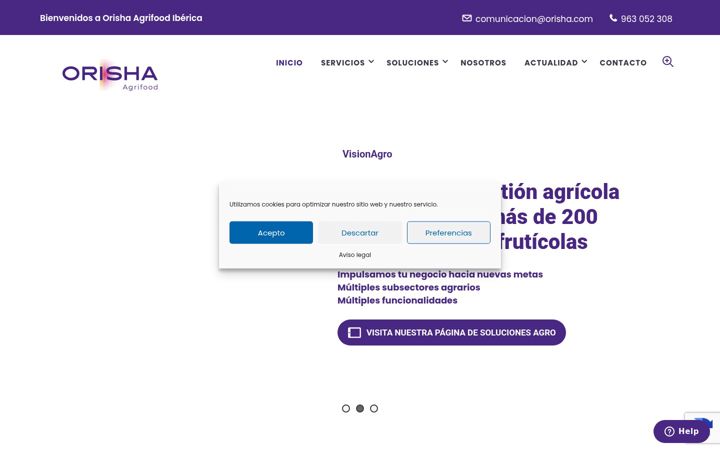 Screenshot of gregal.info