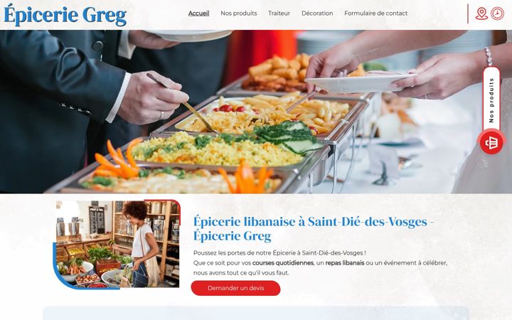 Screenshot of gregandgary.fr