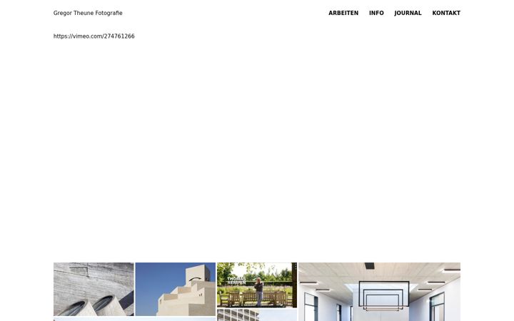 Screenshot of gregortheune.de