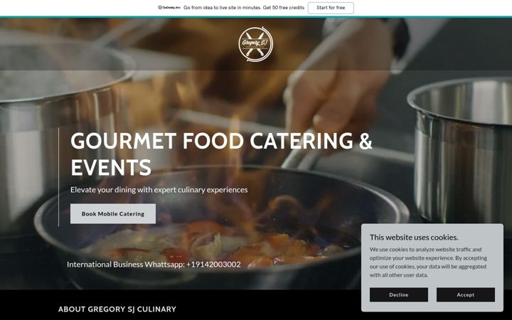 Screenshot of gregorysj.com