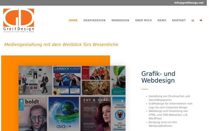 Screenshot of greifdesign.net