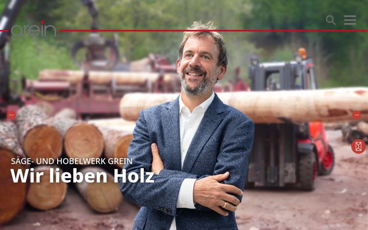 Screenshot of grein-holzwerk.de