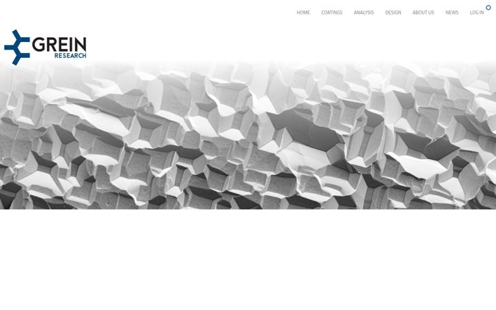 Screenshot of greinresearch.com