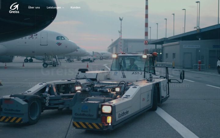 Screenshot of greiss-airlineservice.com