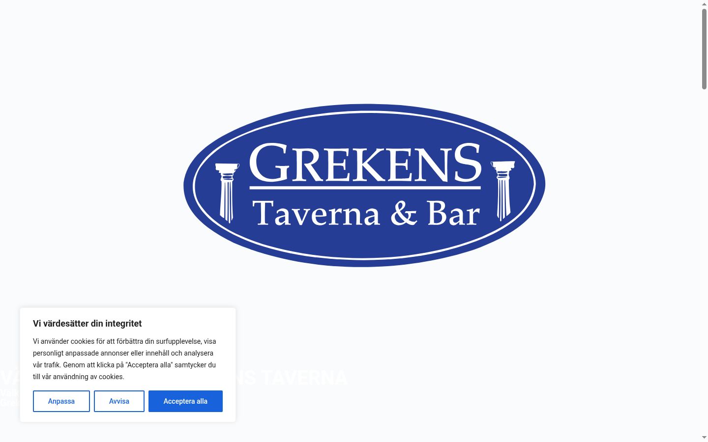 Screenshot tal-banner tal-kunsens muri qabel kwalunkwe interazzjoni