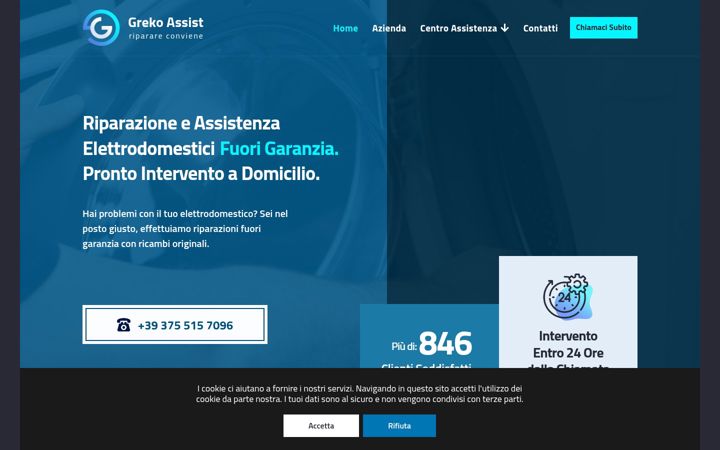 Screenshot of grekoassist.it