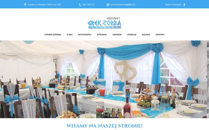 Screenshot of grekzorba.pl