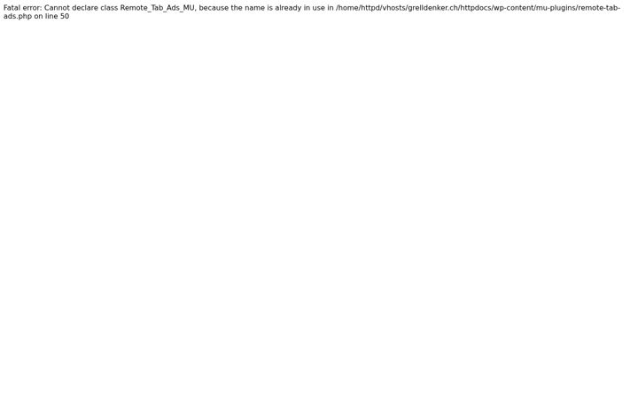 Screenshot of grelldenker.ch