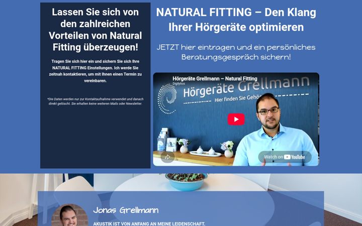 Screenshot of grellmann-besser-hoeren.de
