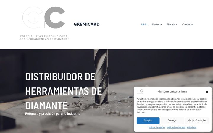 Screenshot of gremicard.com