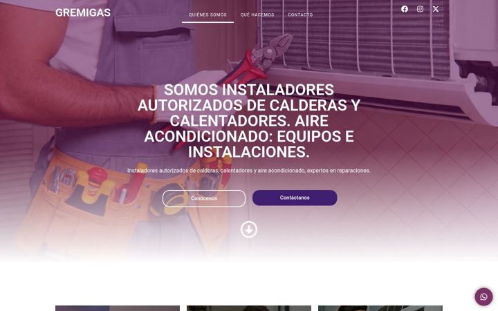 Screenshot of gremigas.com