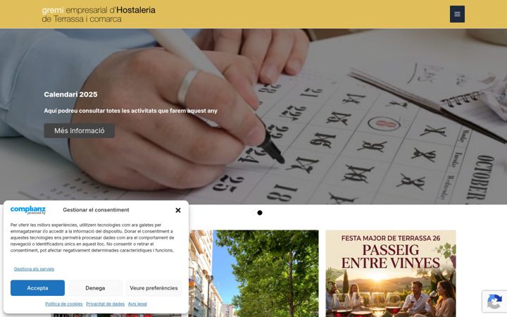 Screenshot of gremihosttrs.cat
