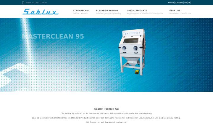 Screenshot of grenaillage.ch