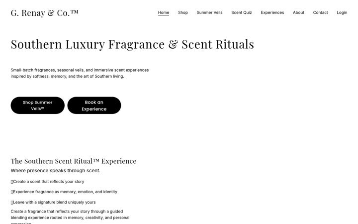 Screenshot of grenayandco.com